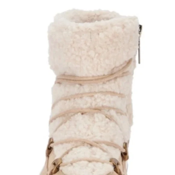 NEW AQUA COLLEGE Blondo Womens Sanity SACHI Suede Waterproof Ankle Boots NIB - Picture 6 of 8